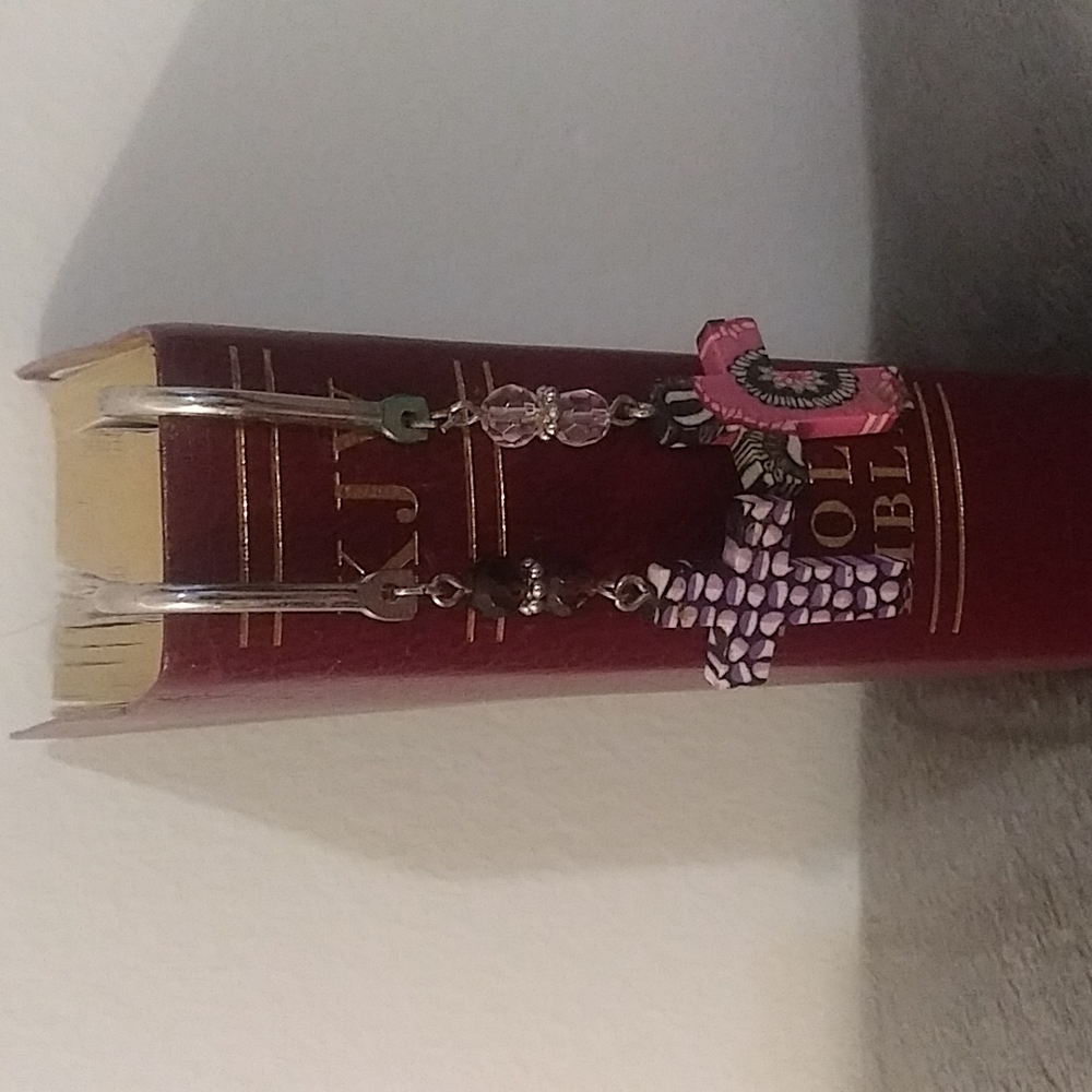 *Cross bookmarks, Free butterfly bookmark